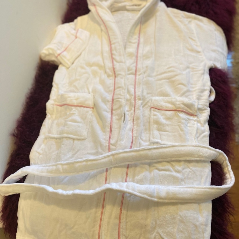 SAMMY & NAT CLASSIC TERRY CHILDREN'S HOODED BATHROBE